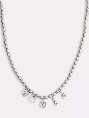 Coach Butterfly And Rexy Charm Pearl Necklace NWOT MSRP: $148.00